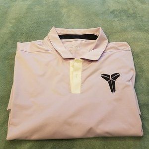Nike Kobe Bryant Mamba Golf Shirt, light purple, XL